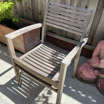 Wood Staining and Seal - Before photo - Refinishing Services Near Me