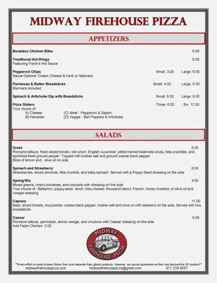 Menu photo 6 Midway Firehouse Pizza Hillsboro, OR Menu photo 6 Midway Firehouse Pizza Hillsboro, OR