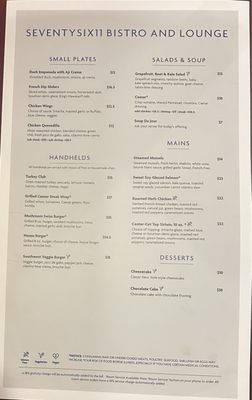 Menu photo 5 SeventySix11 Bistro & Lounge Houston, TX Menu photo 5 SeventySix11 Bistro & Lounge Houston, TX