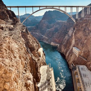 Hoover Dam - A REAL PHOTO!!! So beautiful!!!! - Landmarks & Historical Buildings Near Me - Boulder City, Nevada