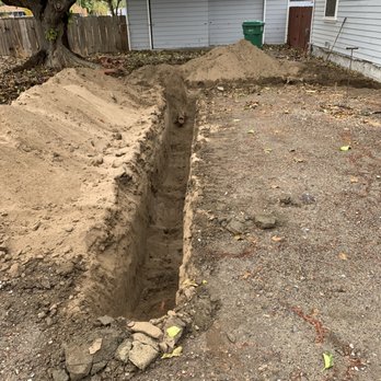 MOP Plumbing - Too much digging new sewer line to street - Plumbing Near Me - Springville, California