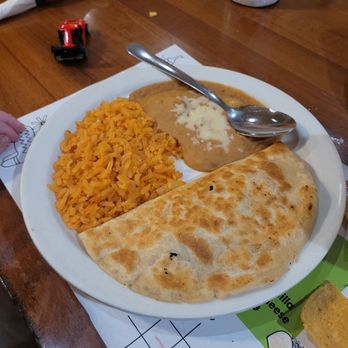 Guad's on Granby - Kids plate with a beef quesadilla - Mexican Near Me - Norfolk, Virginia Guad's on Granby - Kids plate with a beef quesadilla - Mexican Near Me - Norfolk, Virginia