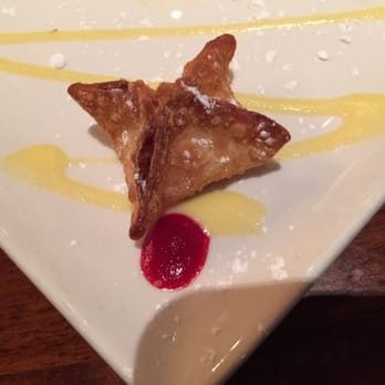 P.F. Chang's - Vanilla wonton way smaller than it looks. It's just about half the size of a regular wonton - Asian Fusion Near Me - Baton Rouge, Louisiana