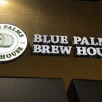 Blue Palms Brewhouse - Outside signage - Burgers Near Me - Northridge, California Blue Palms Brewhouse - Outside signage - Burgers Near Me - Northridge, California