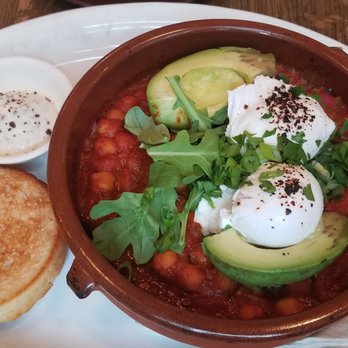 Medina Cafe - Vegetarian tagine with gluten free bread option - Breakfast & Brunch Near Me - Vancouver, British Columbia