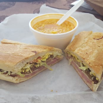 La Bamba - Cuban sandwich and chicken noodle soup.yummers - Spanish Near Me - Tampa, Florida La Bamba - Cuban sandwich and chicken noodle soup.yummers - Spanish Near Me - Tampa, Florida