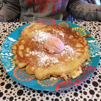 Ruth's Cafe - A single cheesecake pancake - Breakfast & Brunch Near Me - Indianapolis, Indiana Ruth's Cafe - A single cheesecake pancake - Breakfast & Brunch Near Me - Indianapolis, Indiana