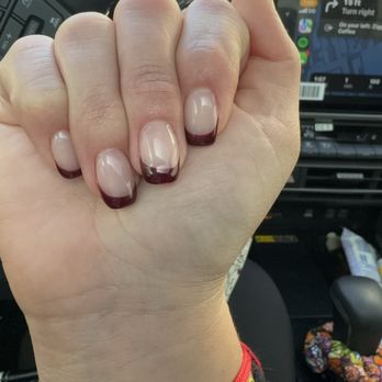 Precious Pearl Nails And Spa - French crooked - Nail Salons Near Me - Torrance, California Precious Pearl Nails And Spa - French crooked - Nail Salons Near Me - Torrance, California