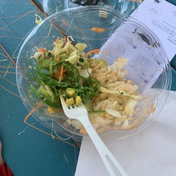Fast Fish Poke & More - we ate it all - Seafood Near Me - Surf City, North Carolina