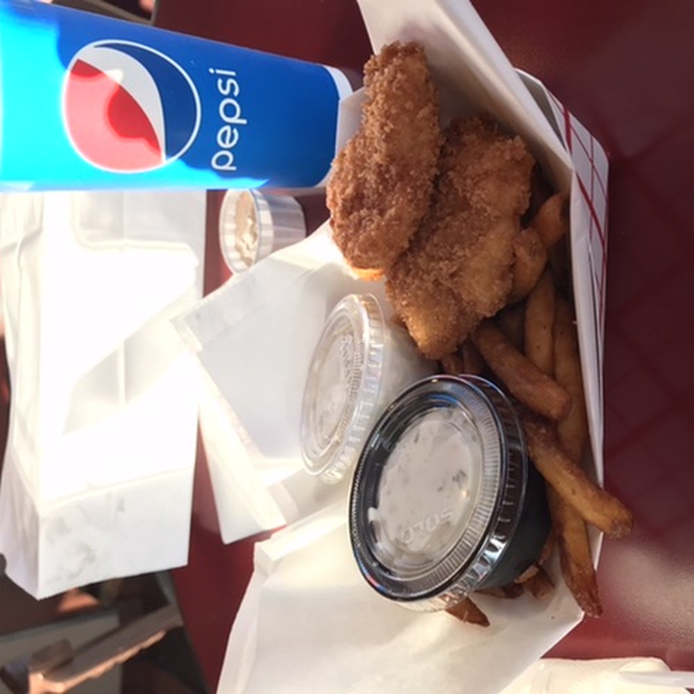 Nipps Drive Through - Cod fish and chips combo - Burgers Near Me - Longview, Washington