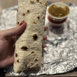 Nipa Hut Restaurant - All of their burritos are this size... good portions! (12/28/2022)