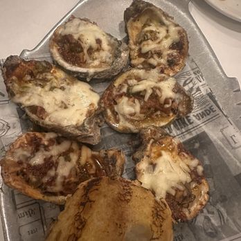 Mike Anderson's - Gonzales - Oysters with BBQ sauce - Seafood Near Me - Gonzales, Louisiana