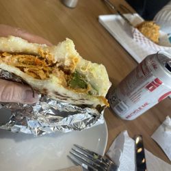 D’ Colombia Bakery - Forgot to take a photo before I ate my chicken and avocado arepa. Everything about it was delicious!