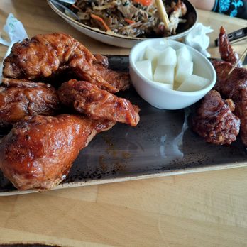 Bonchon Schaumburg - Korean fried chicken, Korean bbq and spicy. Japchae, and street corn. - Korean Near Me - Schaumburg, Illinois Bonchon Schaumburg - Korean fried chicken, Korean bbq and spicy. Japchae, and street corn. - Korean Near Me - Schaumburg, Illinois
