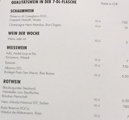 Menu photo 4 Bistro Europe Basel, BS