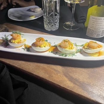 Deluxe Fun Dining - Deviled eggs - Bars Near Me - Charlotte, North Carolina Deluxe Fun Dining - Deviled eggs - Bars Near Me - Charlotte, North Carolina