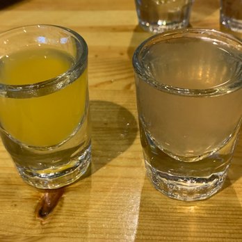 Dim Sum House - Green tea and mango shots - Dim Sum Near Me - Philadelphia, Pennsylvania Dim Sum House - Green tea and mango shots - Dim Sum Near Me - Philadelphia, Pennsylvania