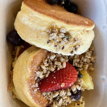 Motto Tea Cafe - Motto's Signature Nutellamisu Mousse Souffl Pancake - Bubble Tea Near Me - San Gabriel, California