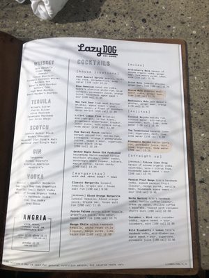 Menu photo 5 Lazy Dog Restaurant & Bar Arlington, TX Menu photo 5 Lazy Dog Restaurant & Bar Arlington, TX