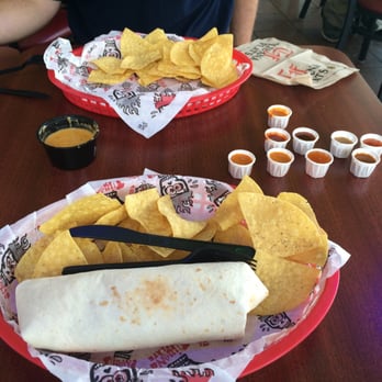 Tijuana Flats - Some yummy hot sauces and awesome burrito! - Tex-Mex Near Me - Lake Worth, Florida