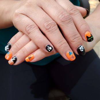 Alpha Nails - Halloween nails - Nail Salons Near Me - Millbrae, California Alpha Nails - Halloween nails - Nail Salons Near Me - Millbrae, California