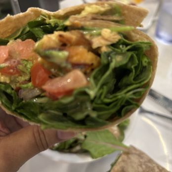 PROTEINHOUSE - Salmon Wrap with side salad - Juice Bars & Smoothies Near Me - Kansas City, Missouri PROTEINHOUSE - Salmon Wrap with side salad - Juice Bars & Smoothies Near Me - Kansas City, Missouri