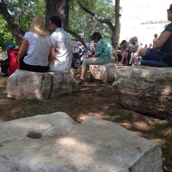Witte Museum - Plenty of boulders to sit on or bring a chair ... Nicely shaded area. - Museums Near Me - San Antonio, Texas