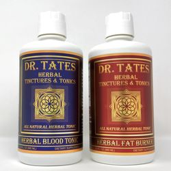 Dr. Stephen Tates - Dr. Tates Weight Loss Combo: Herbal Blood Tonic and Herbal Fat Burner
