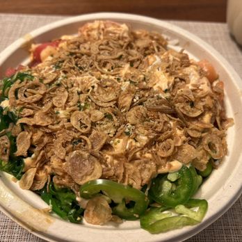 Poke Loulu - a bowl of food on a table - Poke Near Me - Burbank, California