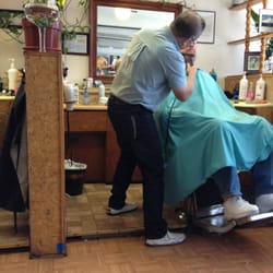 Chris Barber - Frank giving a trim.