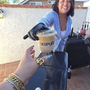 Después Coffee Cart - Perfect size! - Caterers Near Me - Costa Mesa, California Después Coffee Cart - Perfect size! - Caterers Near Me - Costa Mesa, California