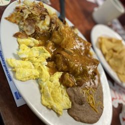 Mike's Cafe - Chile relleno plate