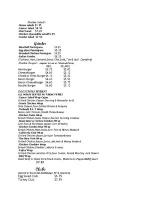 Menu photo 8 Meriden Road Diner Waterbury, CT Menu photo 8 Meriden Road Diner Waterbury, CT