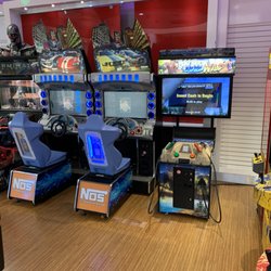Joystick Arcades - Here we also have Big Buck Wild, Dead Heat driving/racing game, and Terminator Salvation!!