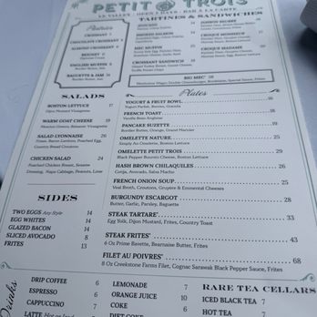 Petit Trois - Menu - French Near Me - Sherman Oaks, California Petit Trois - Menu - French Near Me - Sherman Oaks, California