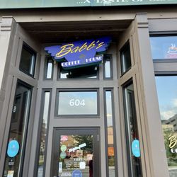 Babb's Coffee House - Front entrance
