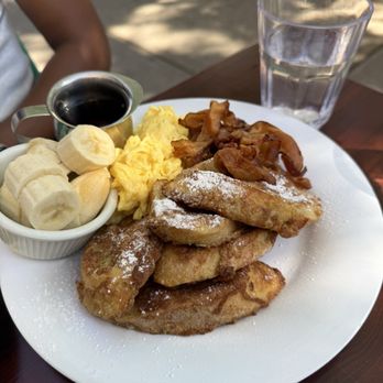 Crepes on Columbus - French Toast with 2 Eggs and Bacon - Creperies Near Me - New York, New York Crepes on Columbus - French Toast with 2 Eggs and Bacon - Creperies Near Me - New York, New York