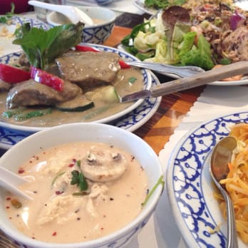 President Thai - Chicken in Coconut soup, Beef in green curry and Larb Chicken - Delicious! - Thai Near Me - Pasadena, California President Thai - Chicken in Coconut soup, Beef in green curry and Larb Chicken - Delicious! - Thai Near Me - Pasadena, California