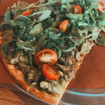 Slowpokes - Avocado Mash on flat bread - Bars Near Me - Houston, Texas