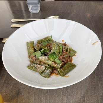 Peak with Priceless Restaurant & Bar - Rigatoni with Lamb Merguez - New American Near Me - New York, New York Peak with Priceless Restaurant & Bar - Rigatoni with Lamb Merguez - New American Near Me - New York, New York