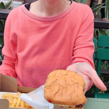 Shake Shack - Spectrum - I'm sad about my burger and long for a burger at that certain California chain with the palm trees. - Burgers Near Me - Irvine, California Shake Shack - Spectrum - I'm sad about my burger and long for a burger at that certain California chain with the palm trees. - Burgers Near Me - Irvine, California