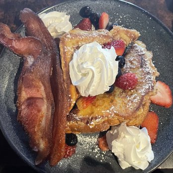 Kikey's Cafe - Nutella French toast w/ bacon - Breakfast & Brunch Near Me - Burien, Washington Kikey's Cafe - Nutella French toast w/ bacon - Breakfast & Brunch Near Me - Burien, Washington