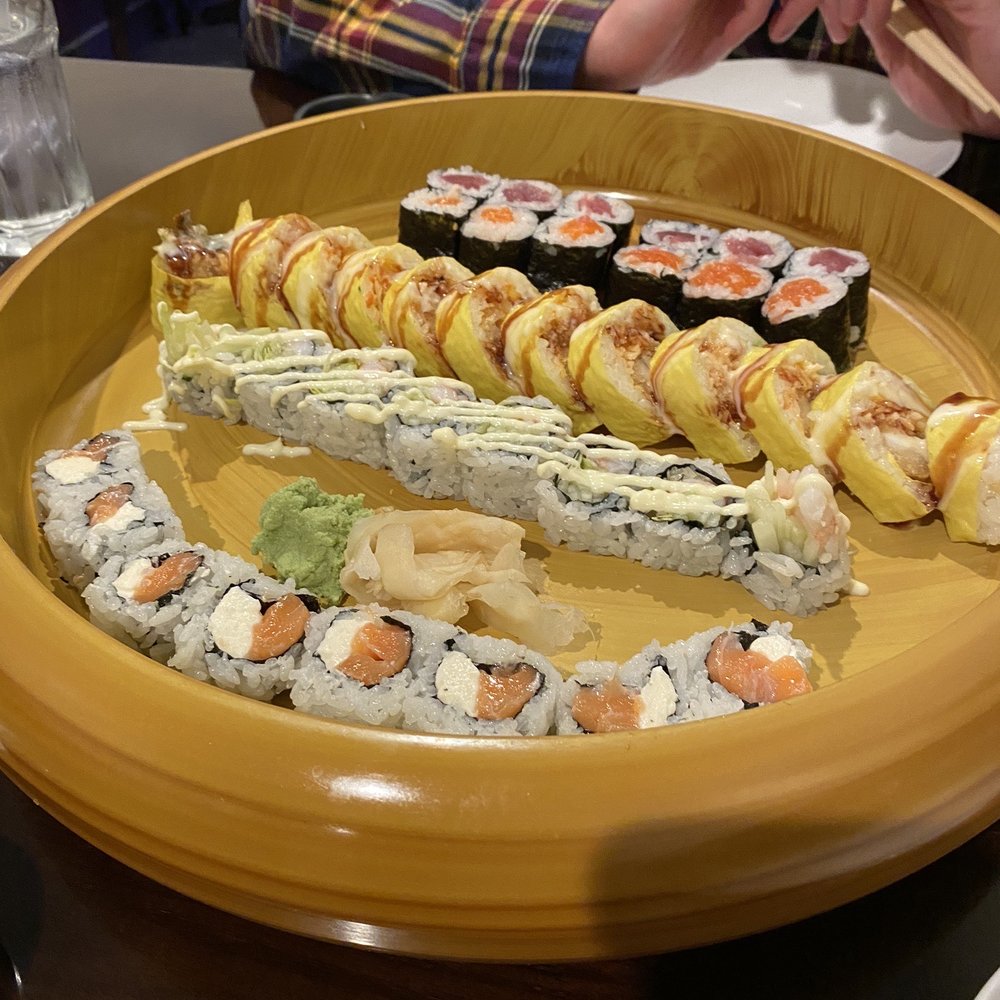 Manna Sushi - 92. Golden Dragon 76. Tuna Roll 77. Salmon Roll 66. Philadelphia Roll 65. Boston Roll - Japanese Near Me - Woodbridge Township, New Jersey Manna Sushi - 92. Golden Dragon 76. Tuna Roll 77. Salmon Roll 66. Philadelphia Roll 65. Boston Roll - Japanese Near Me - Woodbridge Township, New Jersey
