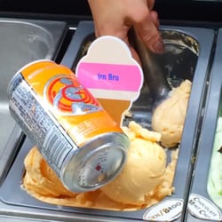 The Dairy Ice Cream Company - Irn Bru ice cream