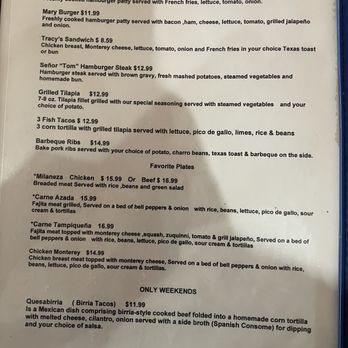 Mary Pop's - Updated menu - Mexican Near Me - De Queen, Arkansas