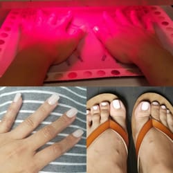 Grace Nails - Thanks for the mani & pedi, Cindy & Helen!
