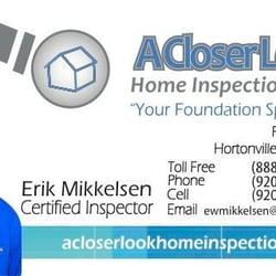A Closer Look Home Inspections
