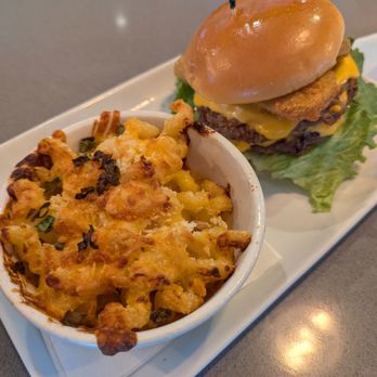University Roadhouse - Oklahoma burger - American Near Me - Kalamazoo, Michigan