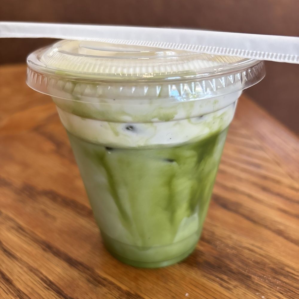 Soft Cafe - Iced matcha latte with cold foam - Coffee & Tea Near Me - Hawthorne, California Soft Cafe - Iced matcha latte with cold foam - Coffee & Tea Near Me - Hawthorne, California