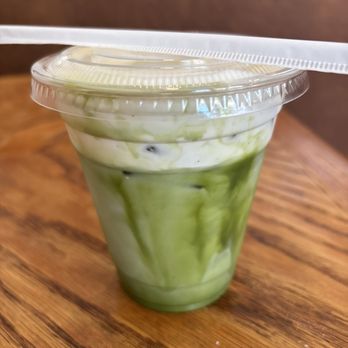 Soft Cafe - Iced matcha latte with cold foam - Coffee & Tea Near Me - Hawthorne, California Soft Cafe - Iced matcha latte with cold foam - Coffee & Tea Near Me - Hawthorne, California